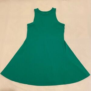 A New Day Green Fit & Flare Dress Women's Size S